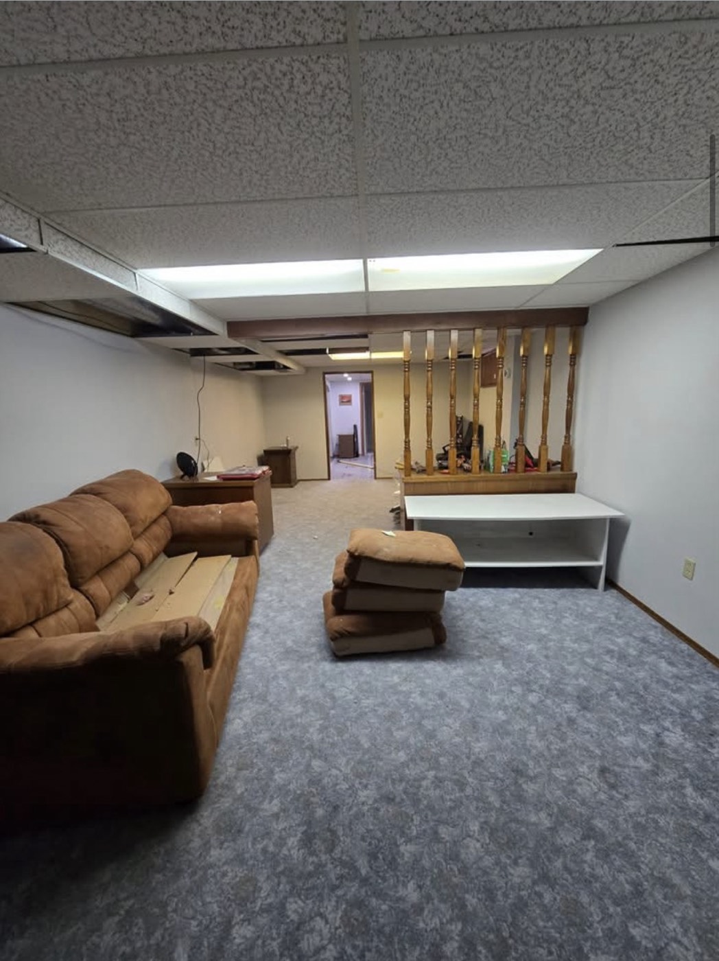 Basement before transformation